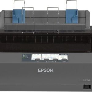 Epson LX-350 Dot Matrix Printer - Gray and Blue